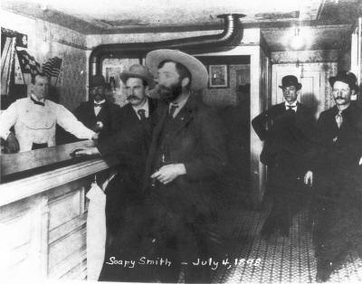 Soapy in Jeff Smiths Parlor