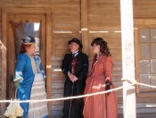 Karin McKechnie, Pop Haydn, Jan Harness at Melody Ranch