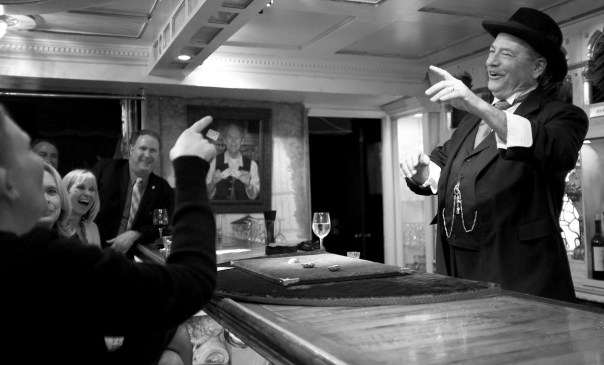 Pop Haydn in the WC Fields Bar at the Magic Castle by Billy Baque