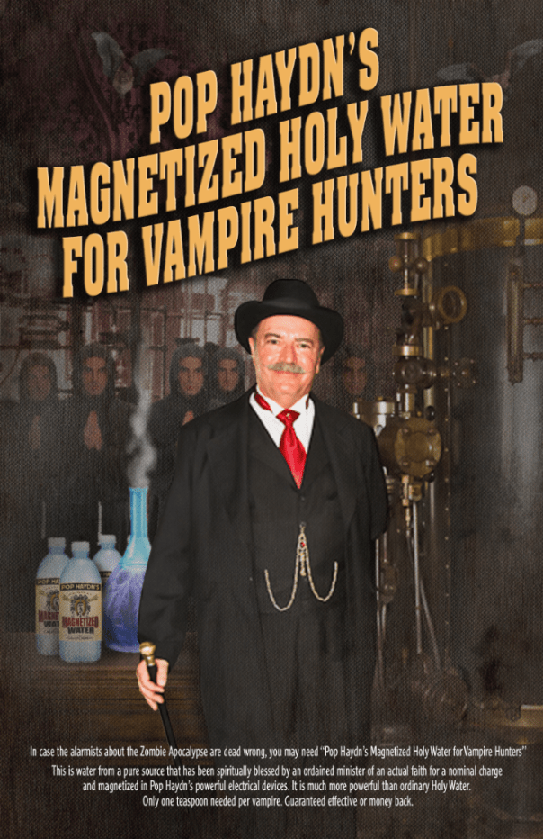 Magnetized Holy Water