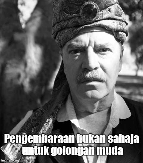 Pengembaraan bukan sahaja untuk golongan muda