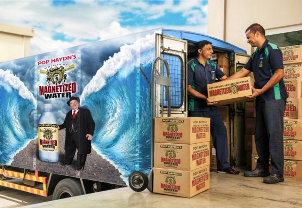 Magnetized Water Truck